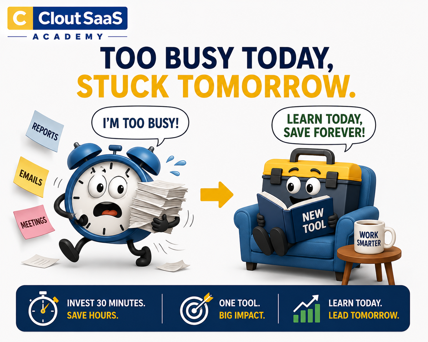 Why I Am Too Busy Is the Wrong Response to Learning a New Tool?